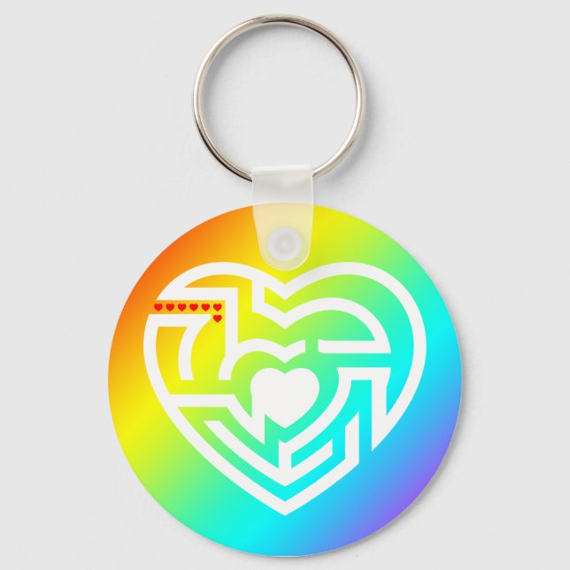 Llavero laberinto de amor (Anverso)