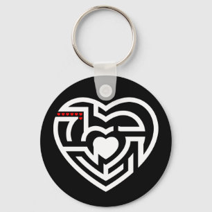 Llavero laberinto de amor