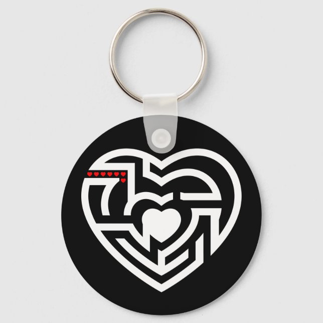 Llavero laberinto de amor (Anverso)