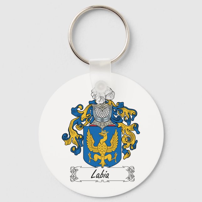 Llavero Labia Family Crest (Anverso)