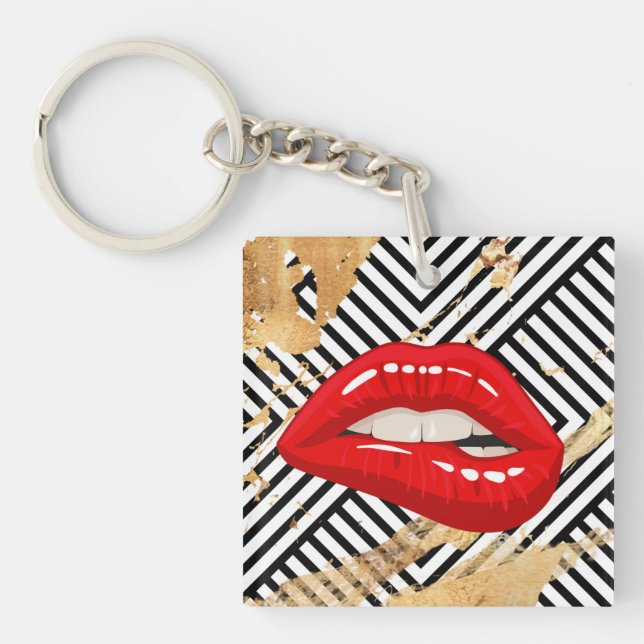 Llavero labios (Frente)