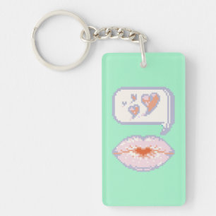 Llavero Labios de besugo de Pastel Pixel - Keychain acríli