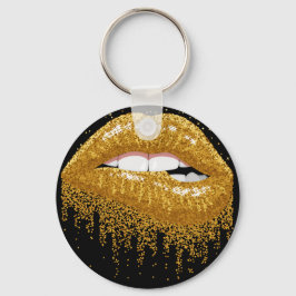 Llavero Labios de oro