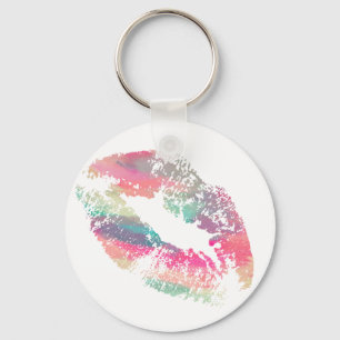 Llavero Labios estilizados #8