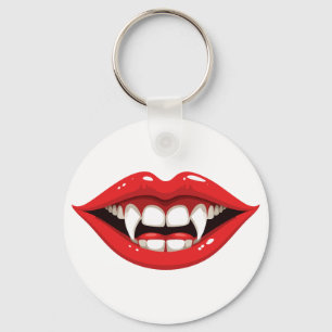 Llavero Labios rojos de vampiro
