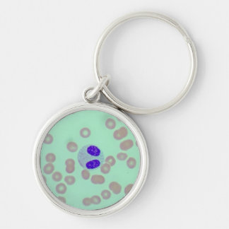 Llavero Laboratorio de Hematología del Microscopio de Diap