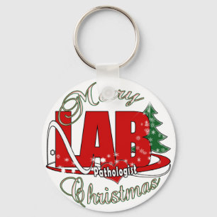 LLAVERO LABORATORIO DE NAVIDADES PATÓLOGOS