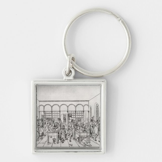 Llavero Laboratorio de química de barón Justus von Liebig (Frente)