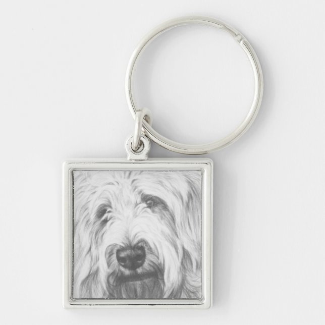 Llavero Labradoodle (Frente)