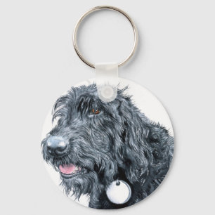 Llavero Labradoodle Keychain