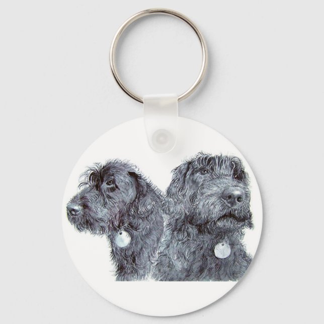 Llavero Labradoodles Keychain (Anverso)