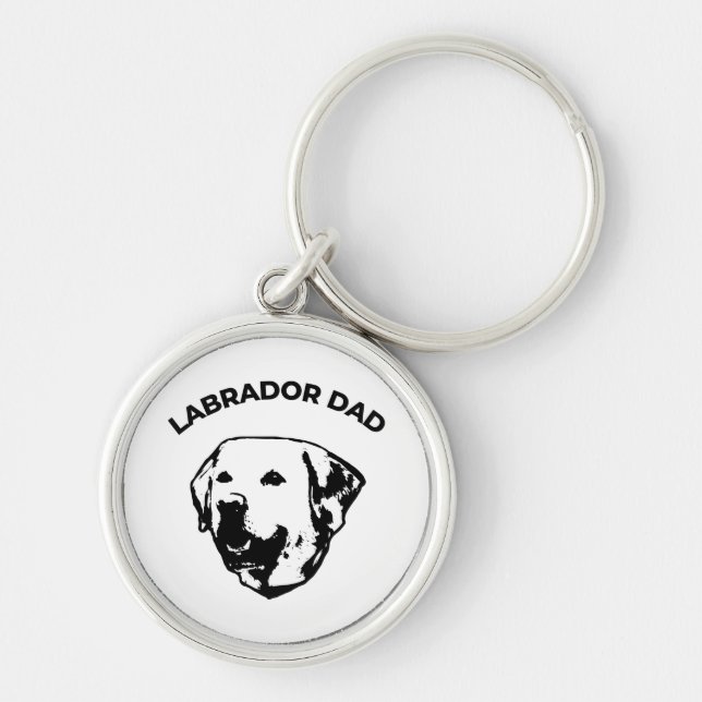 Llavero Labrador Dad (Frente)