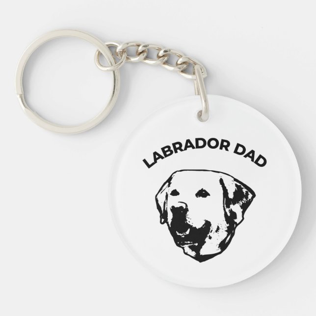 Llavero Labrador Dad (Frente)