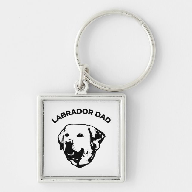Llavero Labrador Dad (Frente)
