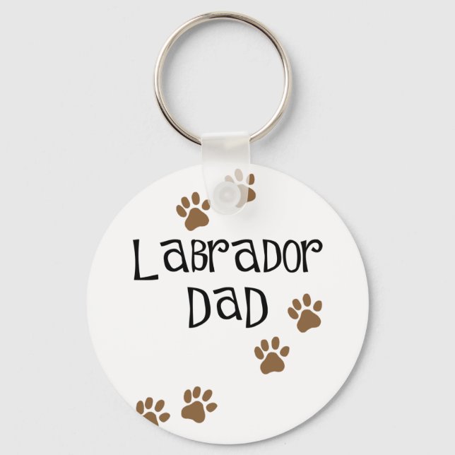 Llavero Labrador Dad (Anverso)