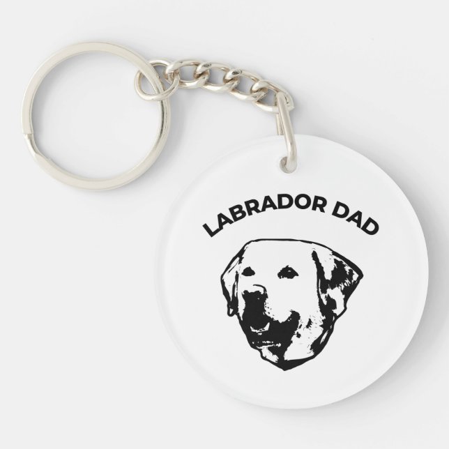 Llavero Labrador Dad (Frente)