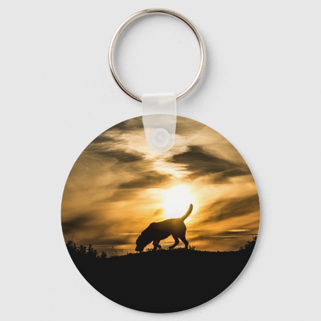 Llavero Labrador Dog Keyring (Anverso)