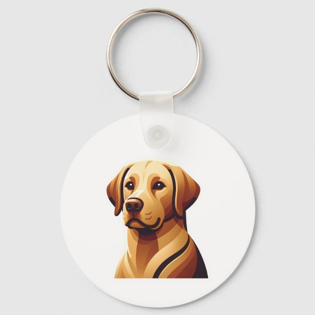 Llavero Labrador Keychain (Anverso)