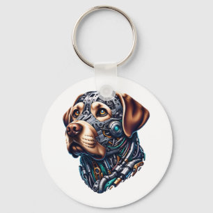 Llavero Labrador Lover Android inspiró el arte