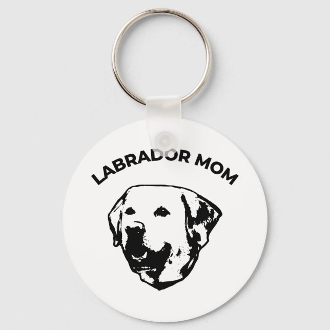 Llavero Labrador Mom (Anverso)