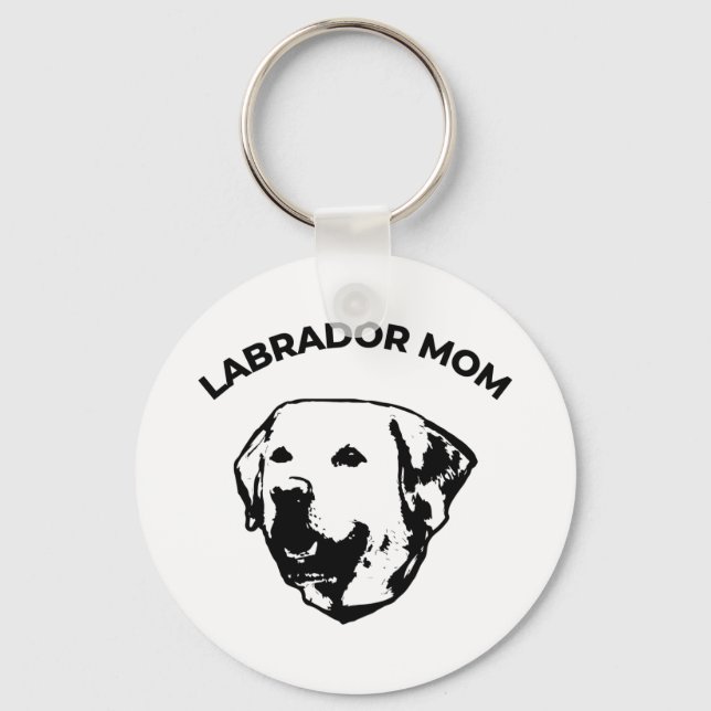 Llavero Labrador Mom (Anverso)