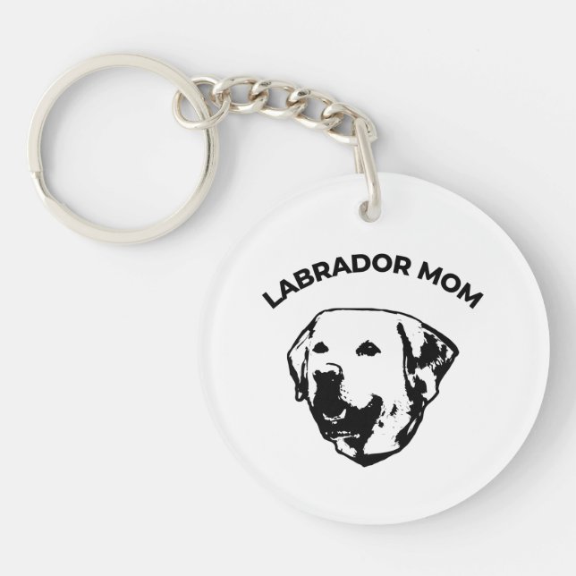 Llavero Labrador Mom (Frente)