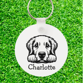 Llavero Labrador Personalizado Club Clásica temática