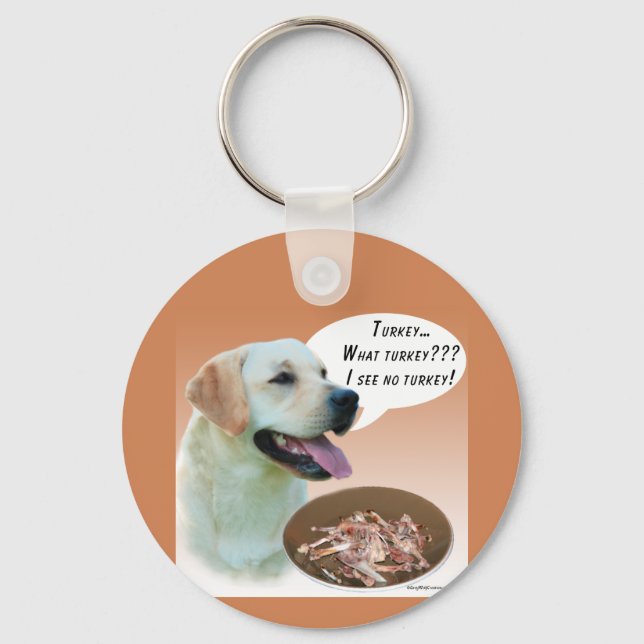 Llavero Labrador Recuperador (amarillo) Turquía (Anverso)