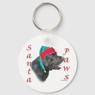 Llavero Labrador Retriever (blk) Santa Paws