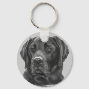 Llavero Labrador retriever diesel, negro