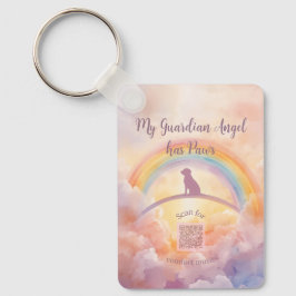 Llavero Labrador Retriever Memorial Keychain – Rainbow