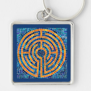 Llavero LABYRINTH IV Premium Square Keychain
