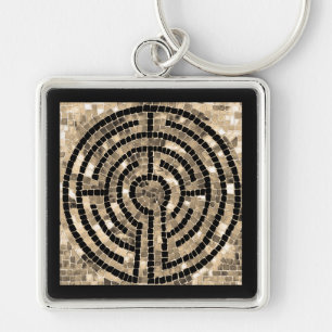 Llavero LABYRINTH V Premium Square Keychain