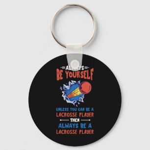Llavero Lacrosse American Flag Art Para Hombres Mujeres 4