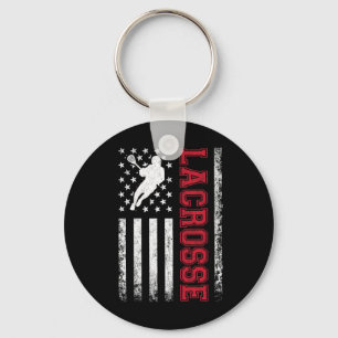 Llavero Lacrosse Bandera Eeuu Lax Shirt Hombres Mujeres Ni