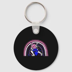 Llavero Lacrosse Boho Rainbow Lgbt-q Guay Genderflud Prid