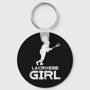 Llavero Lacrosse Chica Guay Sports Lax Player Goalie Chica