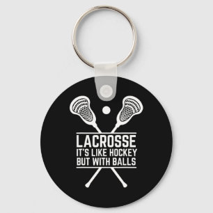Llavero Lacrosse Es Como El Hockey Pero Con El Lejano Grac