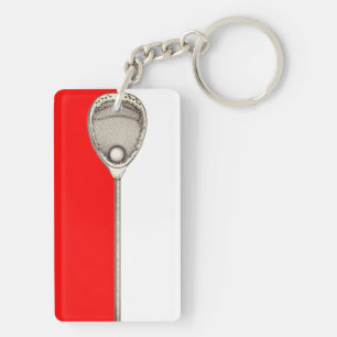 Llavero Lacrosse Goalie Gifts Keychain
