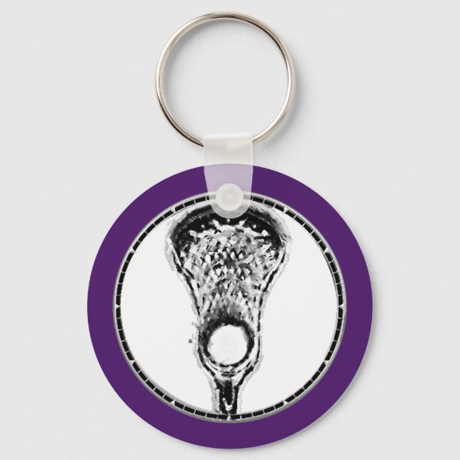 Llavero Lacrosse Keychain (Anverso)