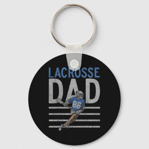 Llavero Lacrosse Lax Jersey Lacrosse Dad Padre Funny Lacr