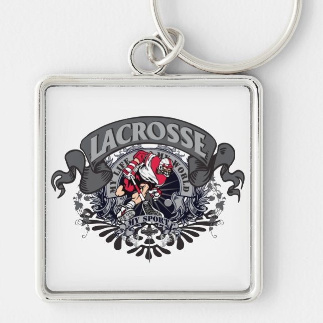 Llavero LaCrosse mi deporte (Frente)