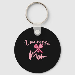 Llavero Lacrosse Mom Cute Día de la Madre Deportes Mamá Wo