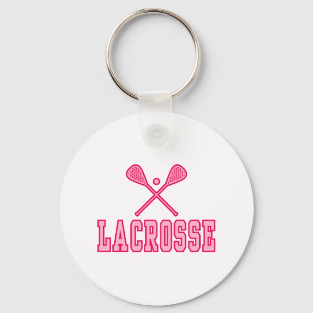 Llavero Lacrosse Pink (Anverso)