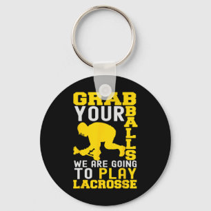 Llavero Lacrosse Player Regalos Para Hombres Mujeres Entre