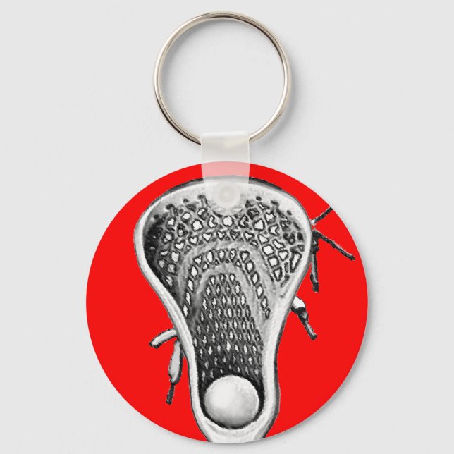 Llavero Lacrosse Red Team (Anverso)