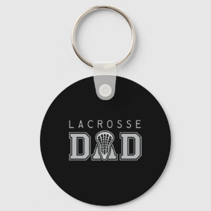 Llavero Lacrosse Shirt para Dad Lax Stick Head Día del Pad