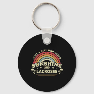 Llavero Lacrosse Shirt. Un Chica Que Ama La Luz Del Sol Y