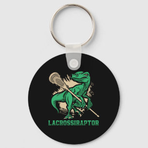 Llavero Lacrossiraptor Jugador de Lacrosse Amante del Depo
