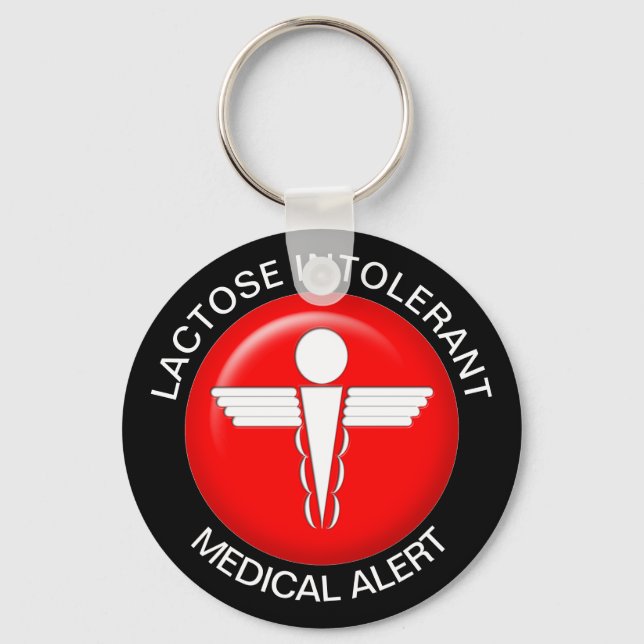 Llavero Lactosa Intolerante (Anverso)